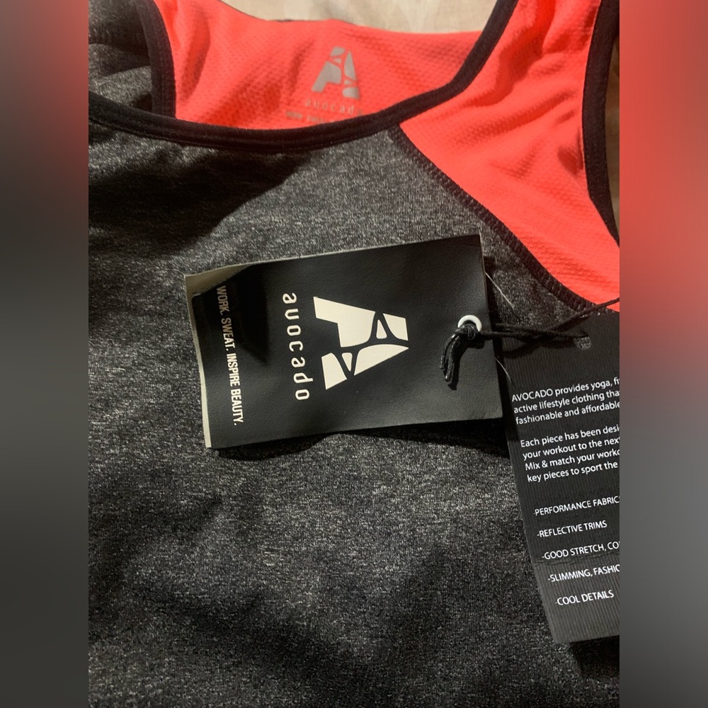 Workout tank top
